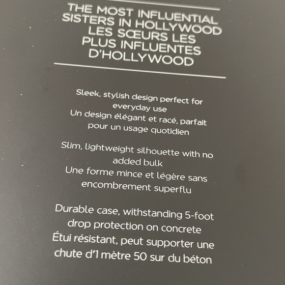 KENDYL & KYLE IPHONE X PROTECTIVE CASE BLACK LACE - Picture 14 of 15